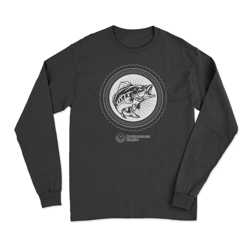Fishing Vintage Men Long Sleeve Shirt